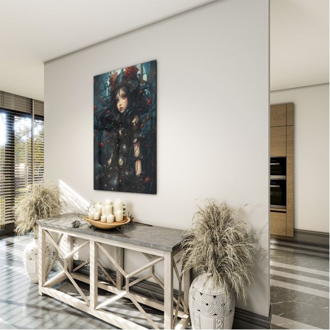 Sanatsal%20Cam%20Tablo%20-%20Pop%20Sürrealizm%20-%20Dikey%20Motif%2014-004