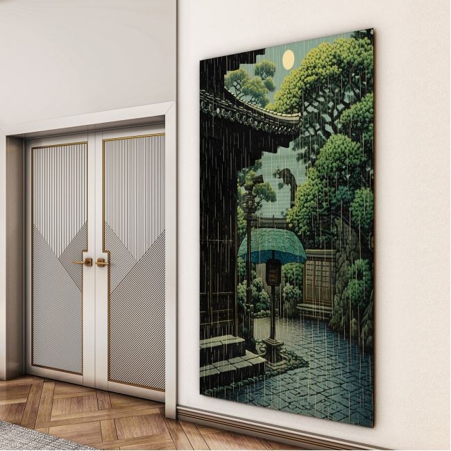 Sanatsal%20Cam%20Tablo%20-%20Uzak%20Doğu%20Sanatı%20-%20Dikey%20Motif%2018-006
