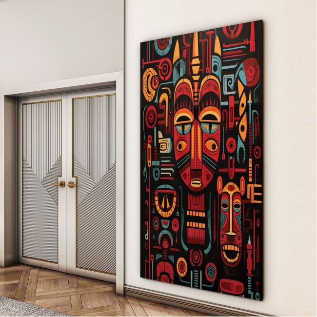 Sanatsal%20Cam%20Tablo%20-%20Tribal%20Sanatı%20-%20Dikey%20Motif%2019-004