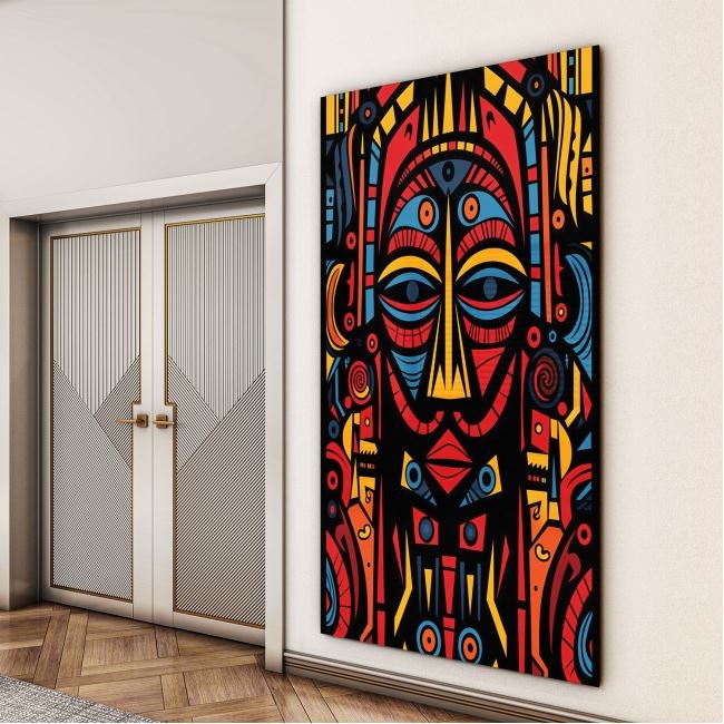 Sanatsal%20Cam%20Tablo%20-%20Tribal%20Sanatı%20-%20Dikey%20Motif%2019-012