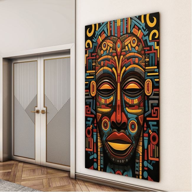 Sanatsal%20Cam%20Tablo%20-%20Tribal%20Sanatı%20-%20Dikey%20Motif%2019-014