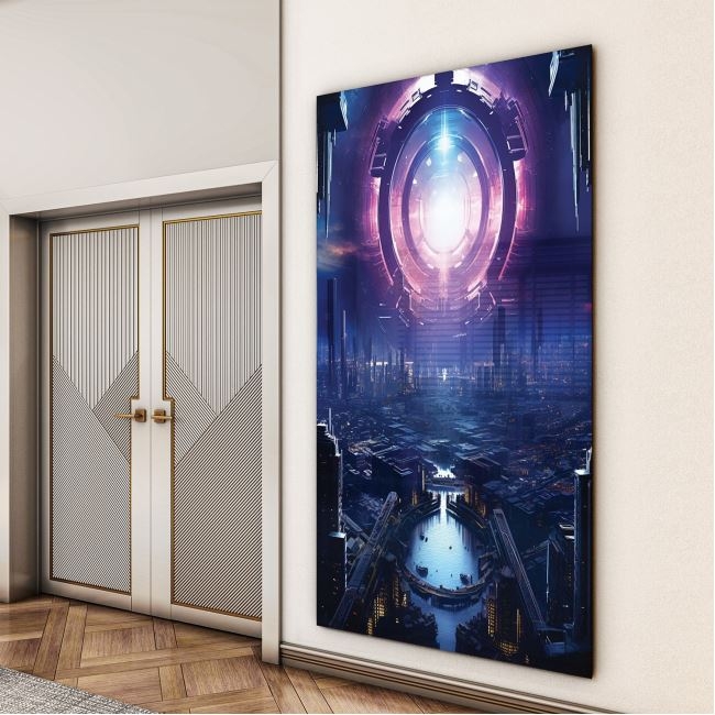Sanatsal%20Cam%20Tablo%20-%20Cyberpunk%20Sanatı%20-%20Dikey%20Motif%2020-001