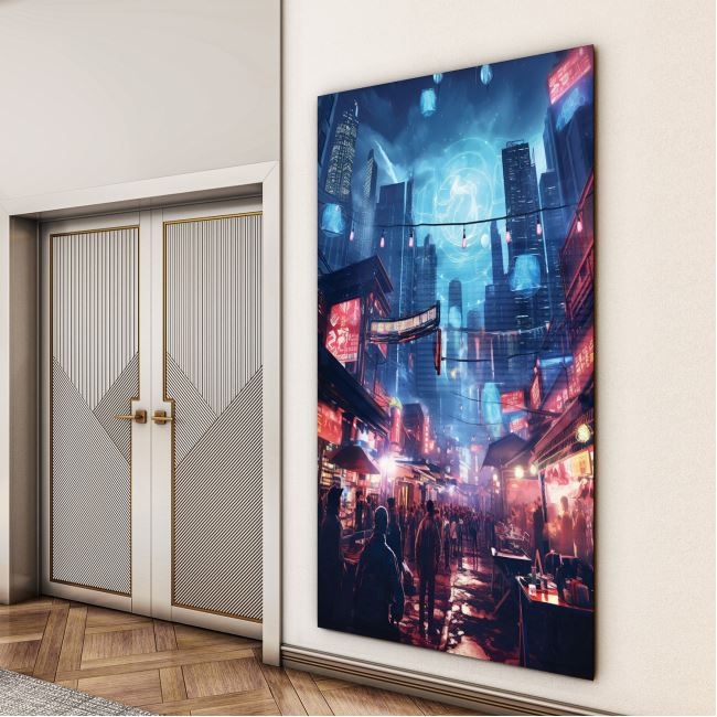 Sanatsal%20Cam%20Tablo%20-%20Cyberpunk%20Sanatı%20-%20Dikey%20Motif%2020-006