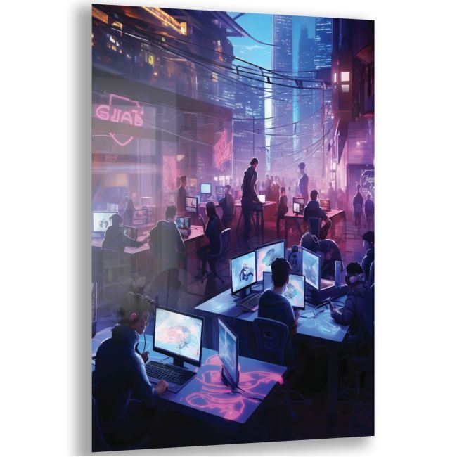 Sanatsal%20Cam%20Tablo%20-%20Cyberpunk%20Sanatı%20-%20Dikey%20Motif%2020-013