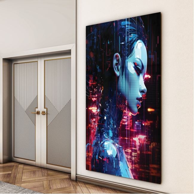 Sanatsal%20Cam%20Tablo%20-%20Cyberpunk%20Sanatı%20-%20Dikey%20Motif%2020-019