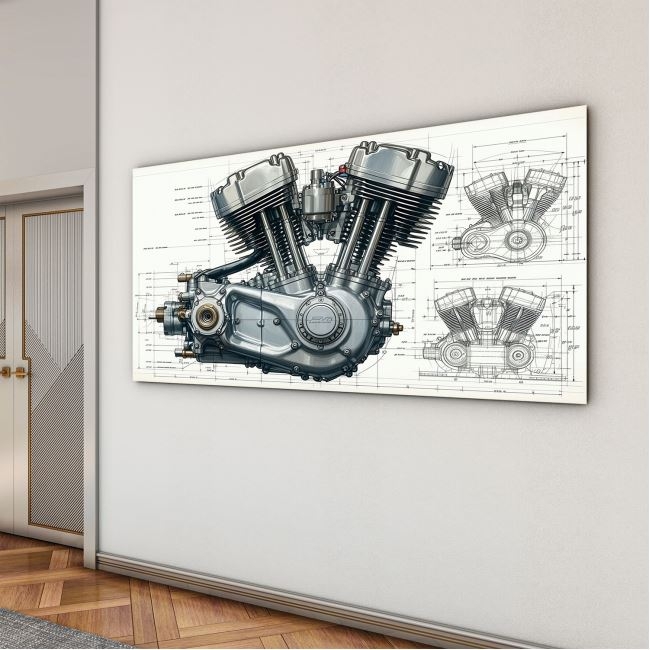 Arabalar%20Cam%20Tablo%20-%20Motosikletler%20-%20Yatay%20Motif%2004-029