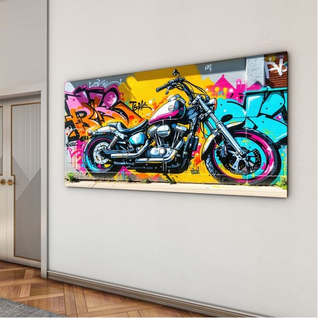 Arabalar%20Cam%20Tablo%20-%20Motosikletler%20-%20Yatay%20Motif%2004-054