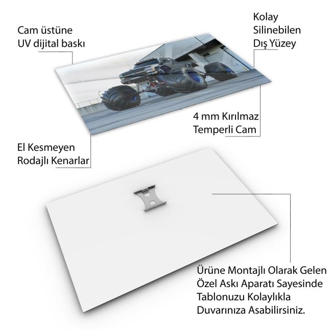 Arabalar%20Cam%20Tablo%20-%20Kamyonlar%20-%20Yatay%20Motif%2005-024