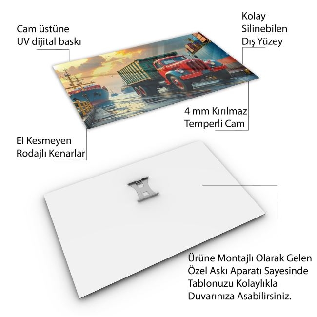 Arabalar%20Cam%20Tablo%20-%20Kamyonlar%20-%20Yatay%20Motif%2005-033