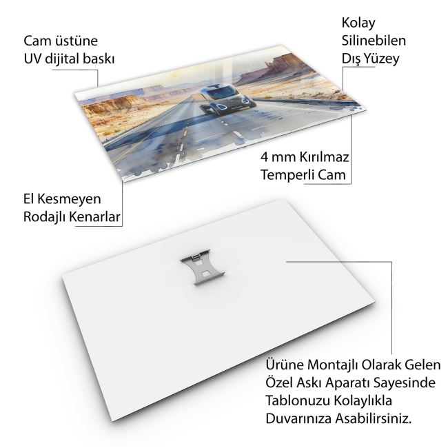 Arabalar%20Cam%20Tablo%20-%20Kamyonlar%20-%20Yatay%20Motif%2005-050