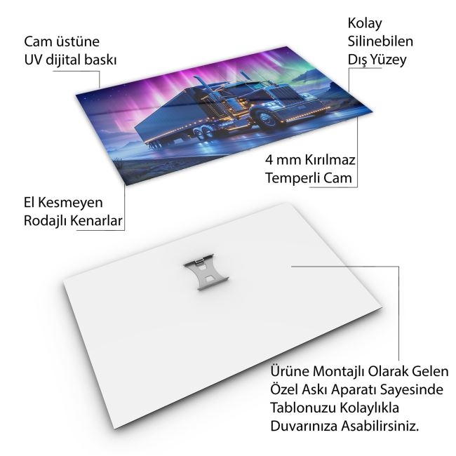 Arabalar%20Cam%20Tablo%20-%20Kamyonlar%20-%20Yatay%20Motif%2005-051