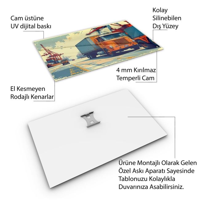 Arabalar%20Cam%20Tablo%20-%20Kamyonlar%20-%20Yatay%20Motif%2005-061