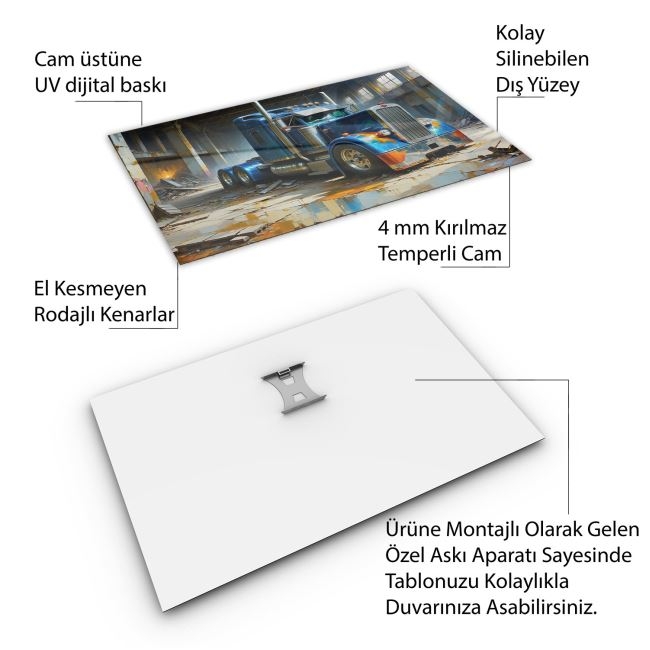 Arabalar%20Cam%20Tablo%20-%20Kamyonlar%20-%20Yatay%20Motif%2005-068