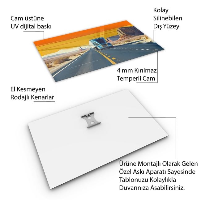 Arabalar%20Cam%20Tablo%20-%20Kamyonlar%20-%20Yatay%20Motif%2005-075