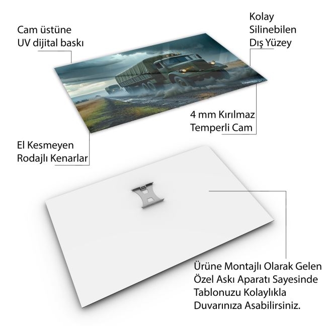 Arabalar%20Cam%20Tablo%20-%20Kamyonlar%20-%20Yatay%20Motif%2005-087