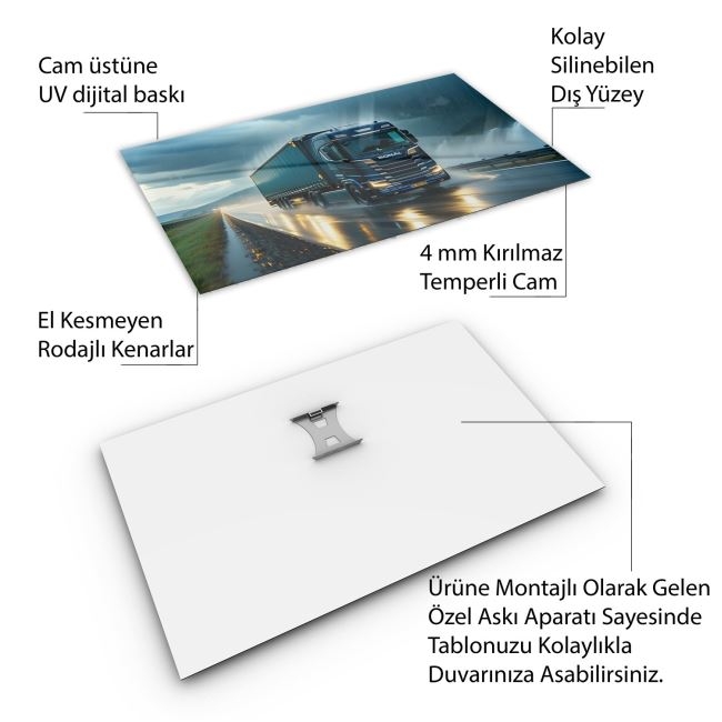 Arabalar%20Cam%20Tablo%20-%20Kamyonlar%20-%20Yatay%20Motif%2005-098