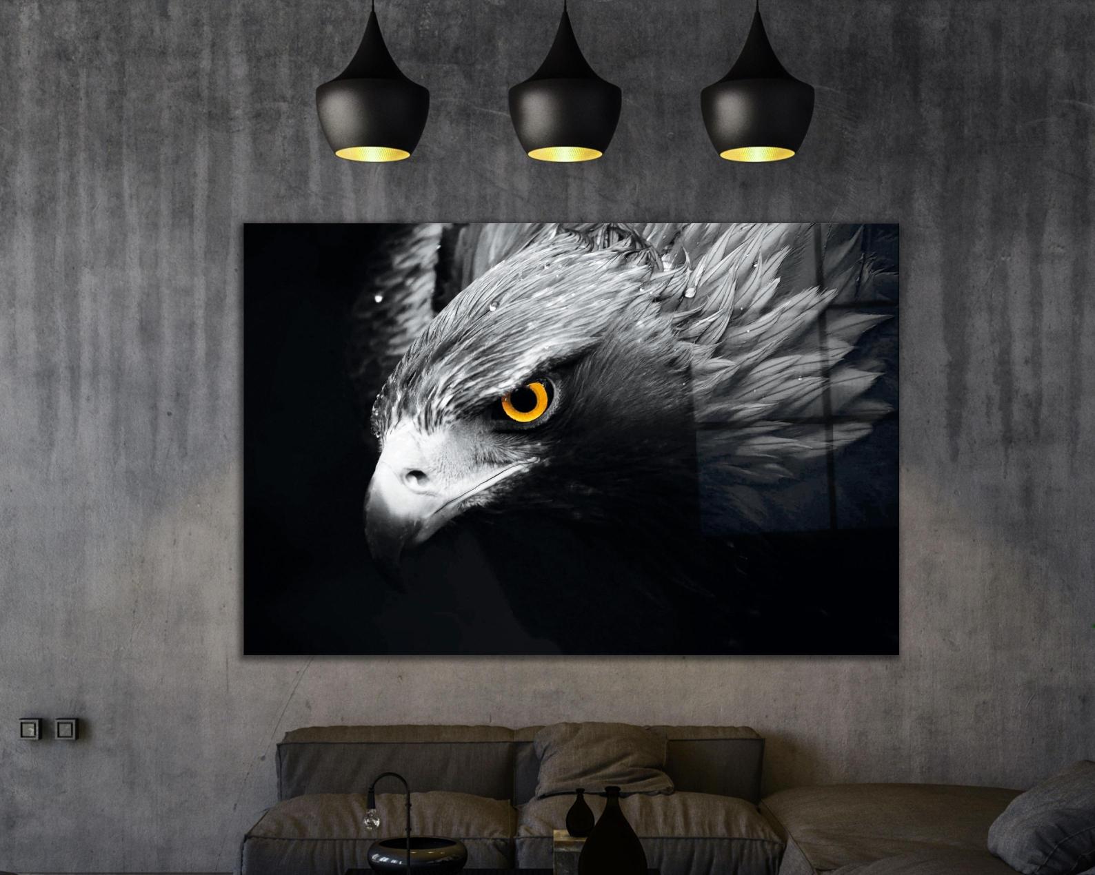 İhtişamlı%20Kartal%20Cam%20Tablo