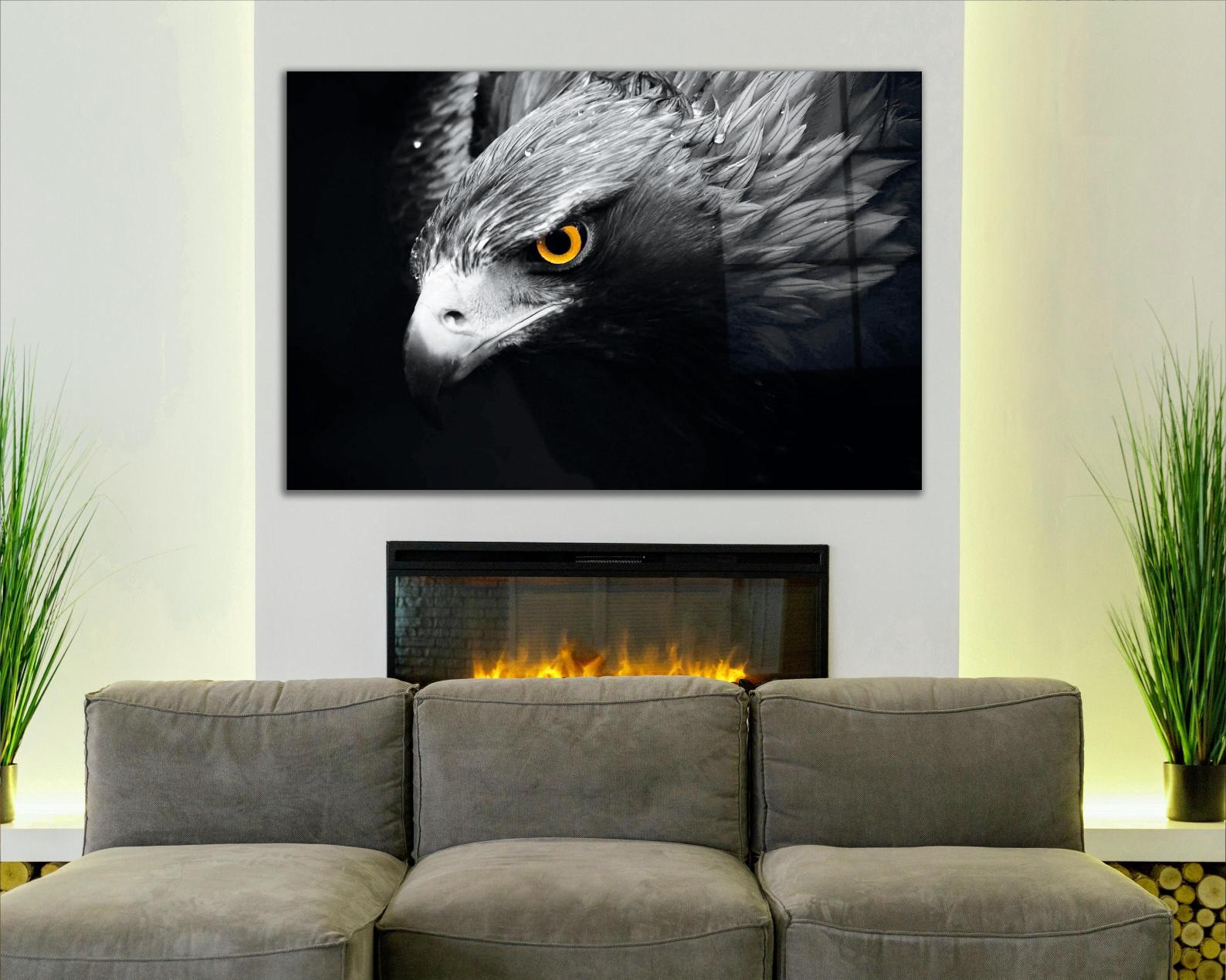 İhtişamlı%20Kartal%20Cam%20Tablo