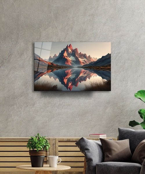 Yansıyan%20Zirveler%20Dekoratif%20Cam%20Tablo