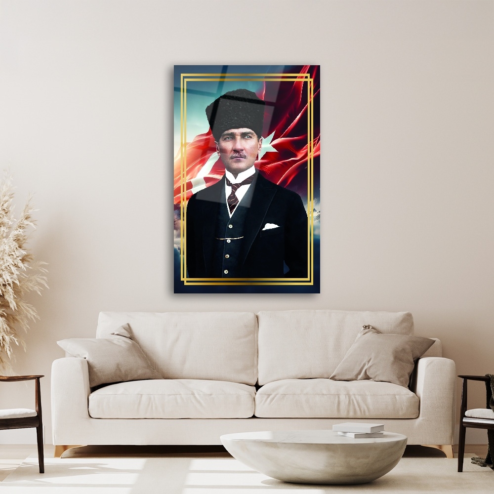 Atatürk%20ve%20Bayrak%20Cam%20Tablo