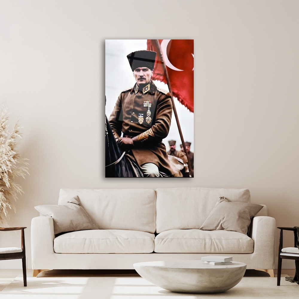 Atatürk%20ve%20Bayrak%20Temalı%20Cam%20Tablo