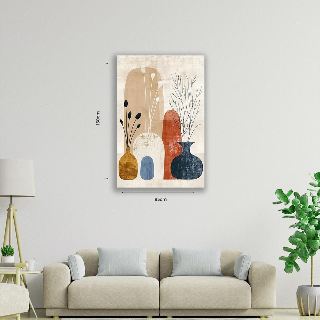 Modern%20Çizgili%20Yaprak%20ve%20Geometrik%20Desenli%20Duvar%20Dekoru