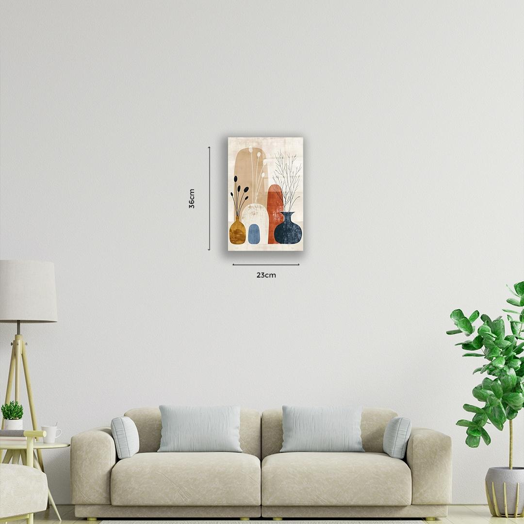 Modern%20Çizgili%20Yaprak%20ve%20Geometrik%20Desenli%20Duvar%20Dekoru