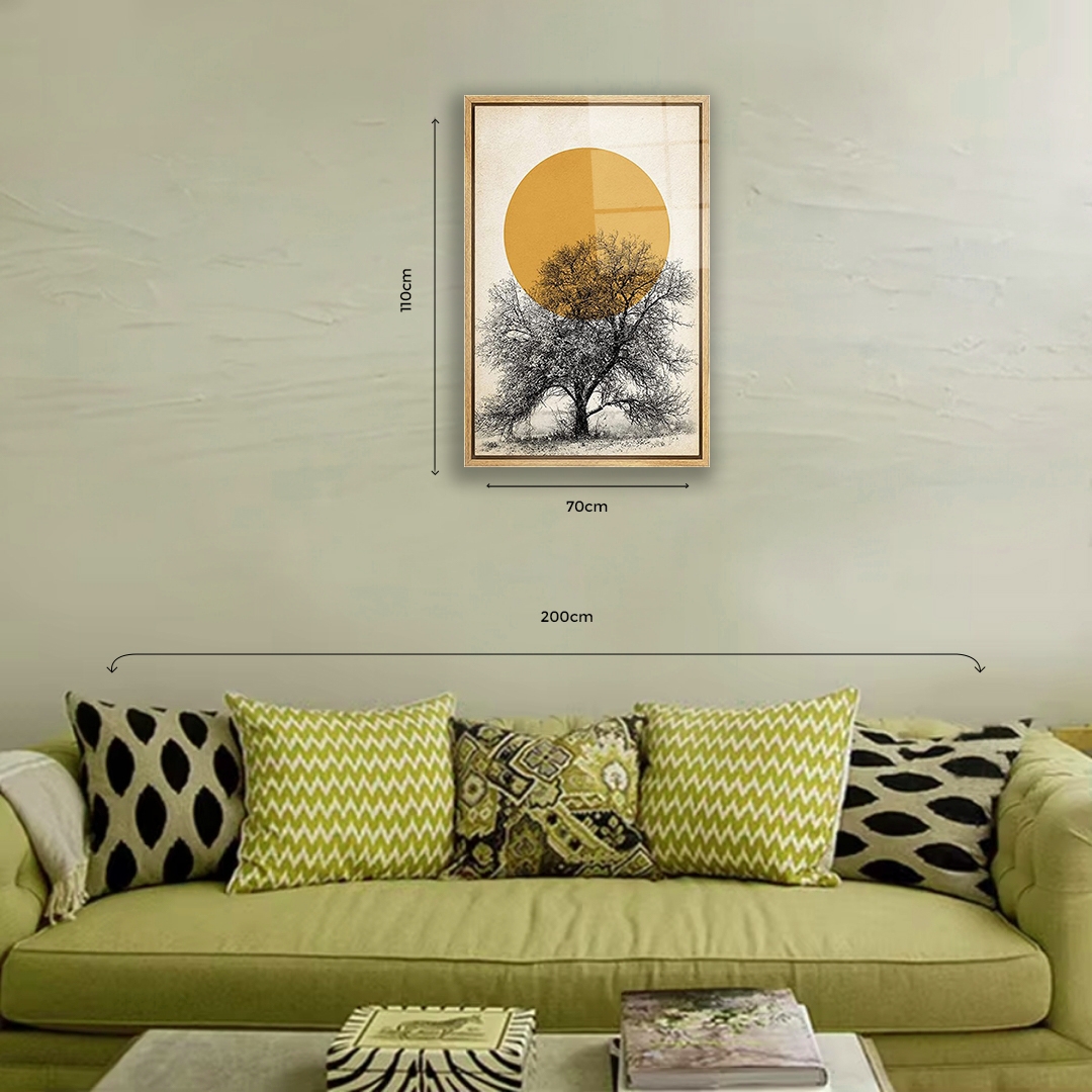 Dikey%20Ahşap%20Çerçeve%20Güneş%20Tasarımlı%20Duvar%20Dekoru