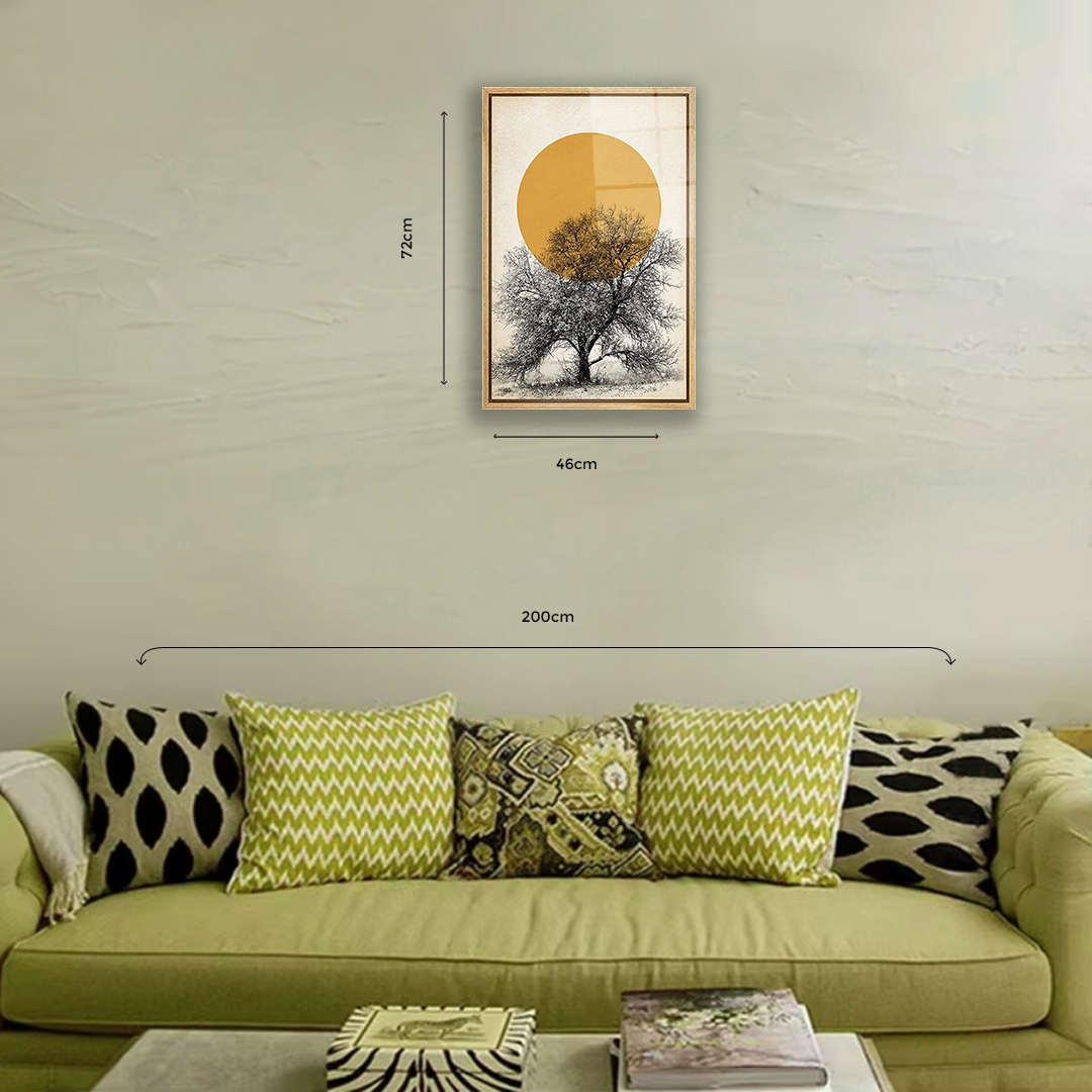 Dikey%20Ahşap%20Çerçeve%20Güneş%20Tasarımlı%20Duvar%20Dekoru