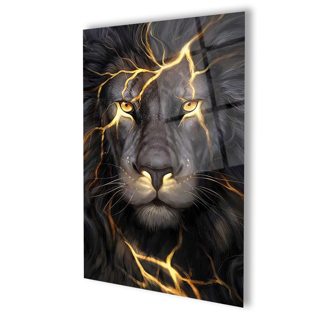 Aslan%20Sarı%20Göz%20Detaylı%20Cam%20Tablo