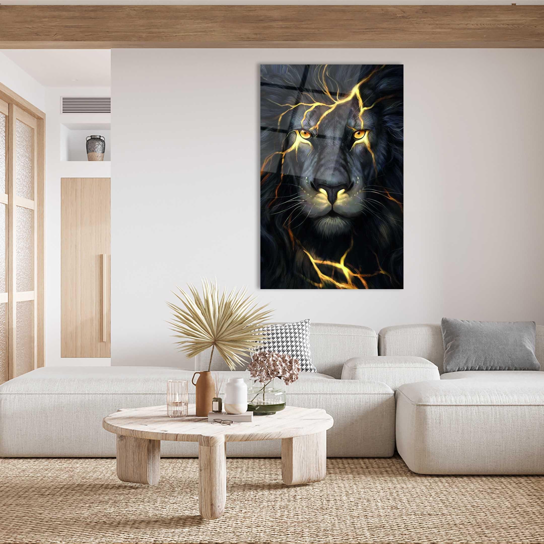 Aslan%20Sarı%20Göz%20Detaylı%20Cam%20Tablo