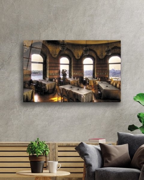 Yatay%20Galata%20Kulesi%20İçinde%20İstanbul%20Cam%20Tablo