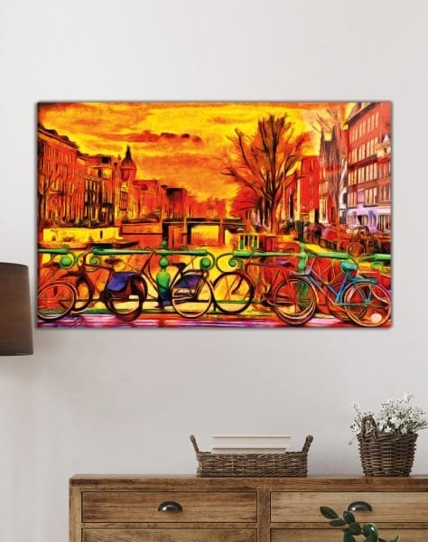 Yatay%20Bisiklet%20ve%20Şehir%20Cam%20Tablo