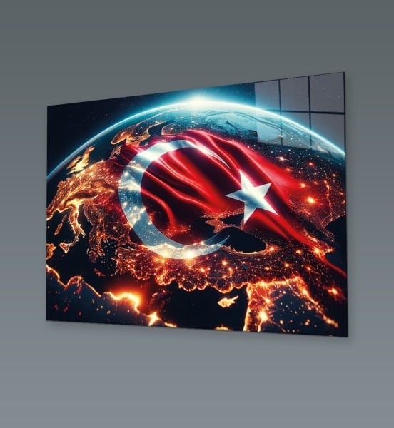 Yatay%20Yıldızların%20Altında%20Vatan%20ve%20Dünya%20Cam%20Tablo