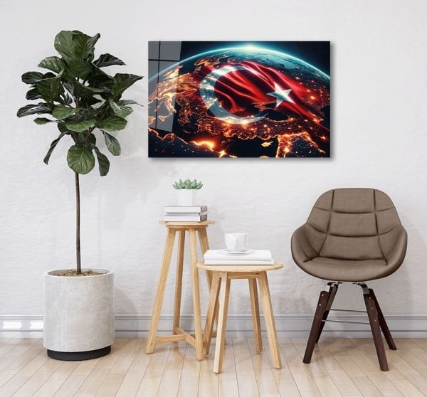 Yatay%20Yıldızların%20Altında%20Vatan%20ve%20Dünya%20Cam%20Tablo