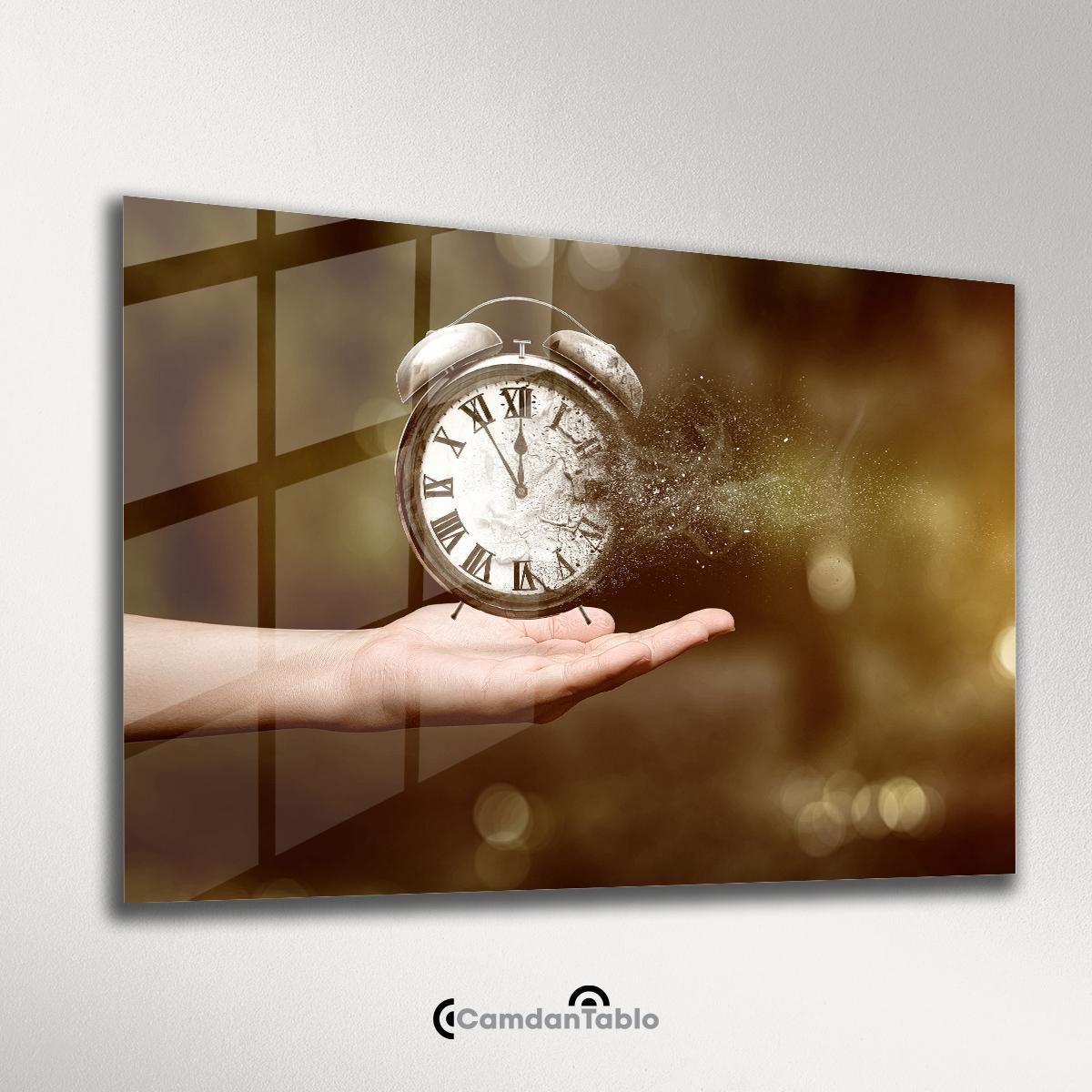 Yatay%20Avuç%20İçinde%20Saat%20Soyut%20Cam%20Tablo