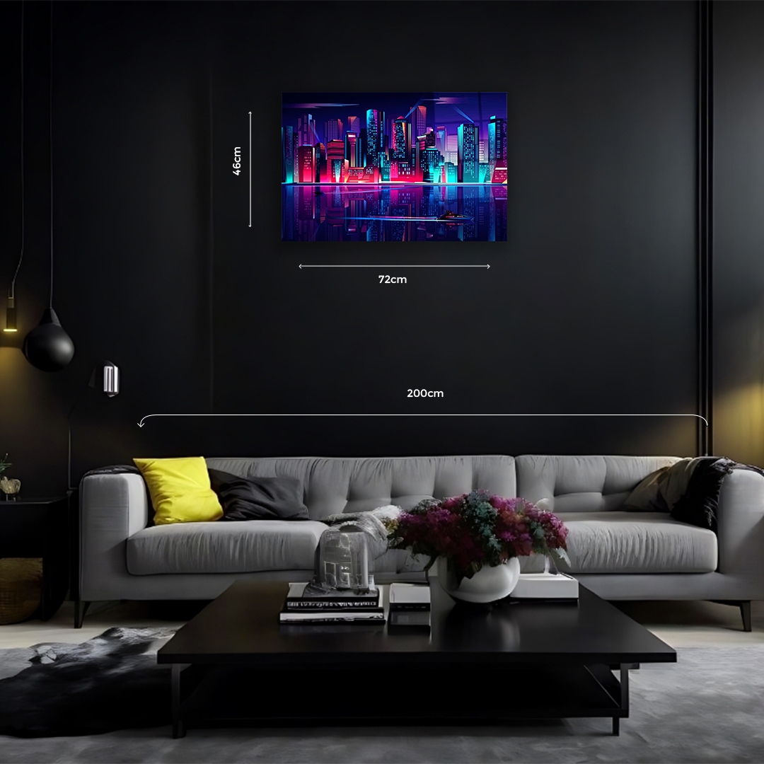 Neon%20Işıklarla%20Aydınlanan%20Şehir%20Manzarası%20Cam%20Tablo