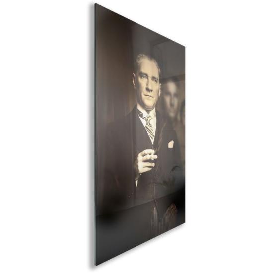Atatürk Sözleri Cam Tablo