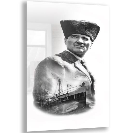 Atatürk Sözleri Cam Tablo