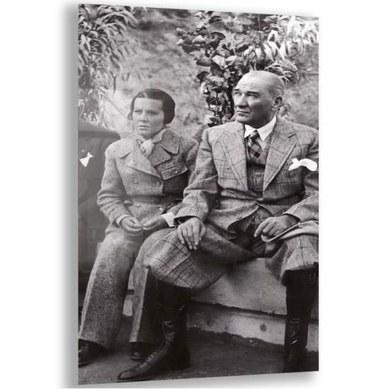 Atatürk Sözleri Cam Tablo