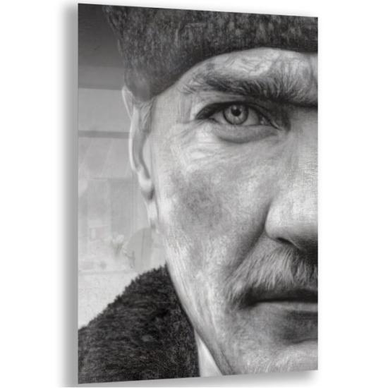 Atatürk Sözleri Cam Tablo