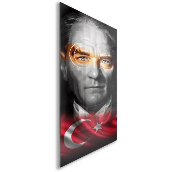 Atatürk Sözleri Cam Tablo