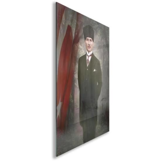 Atatürk Sözleri Cam Tablo
