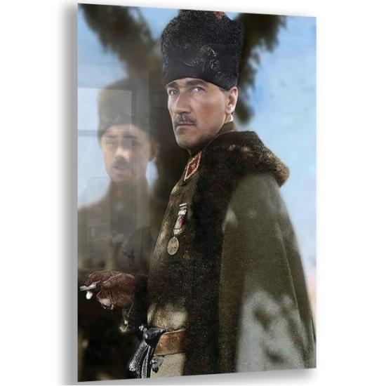 Atatürk Sözleri Cam Tablo