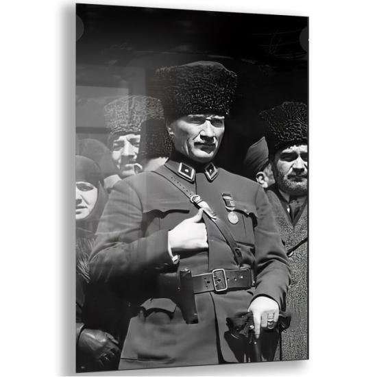 Atatürk Sözleri Cam Tablo