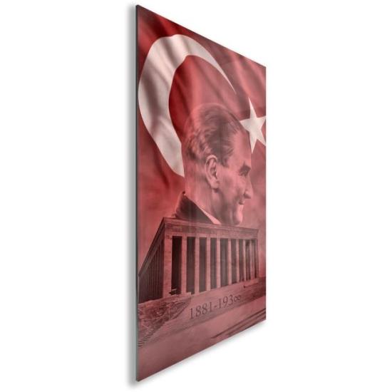Atatürk Sözleri Cam Tablo
