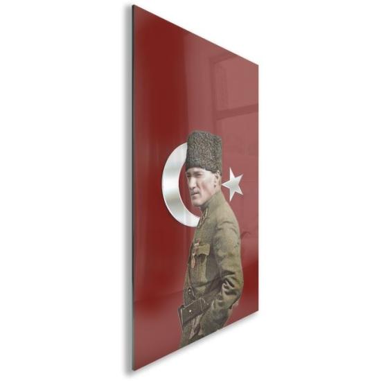 Atatürk Sözleri Cam Tablo