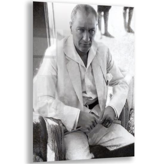 Atatürk Sözleri Cam Tablo