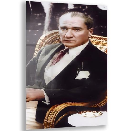 Atatürk Sözleri Cam Tablo