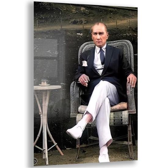 Atatürk Sözleri Cam Tablo